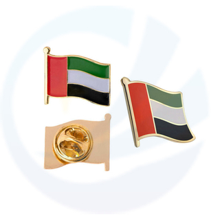 Alta de alta qualidade, nacional dos Emirados Árabes Unidos, emblema de pino de metal